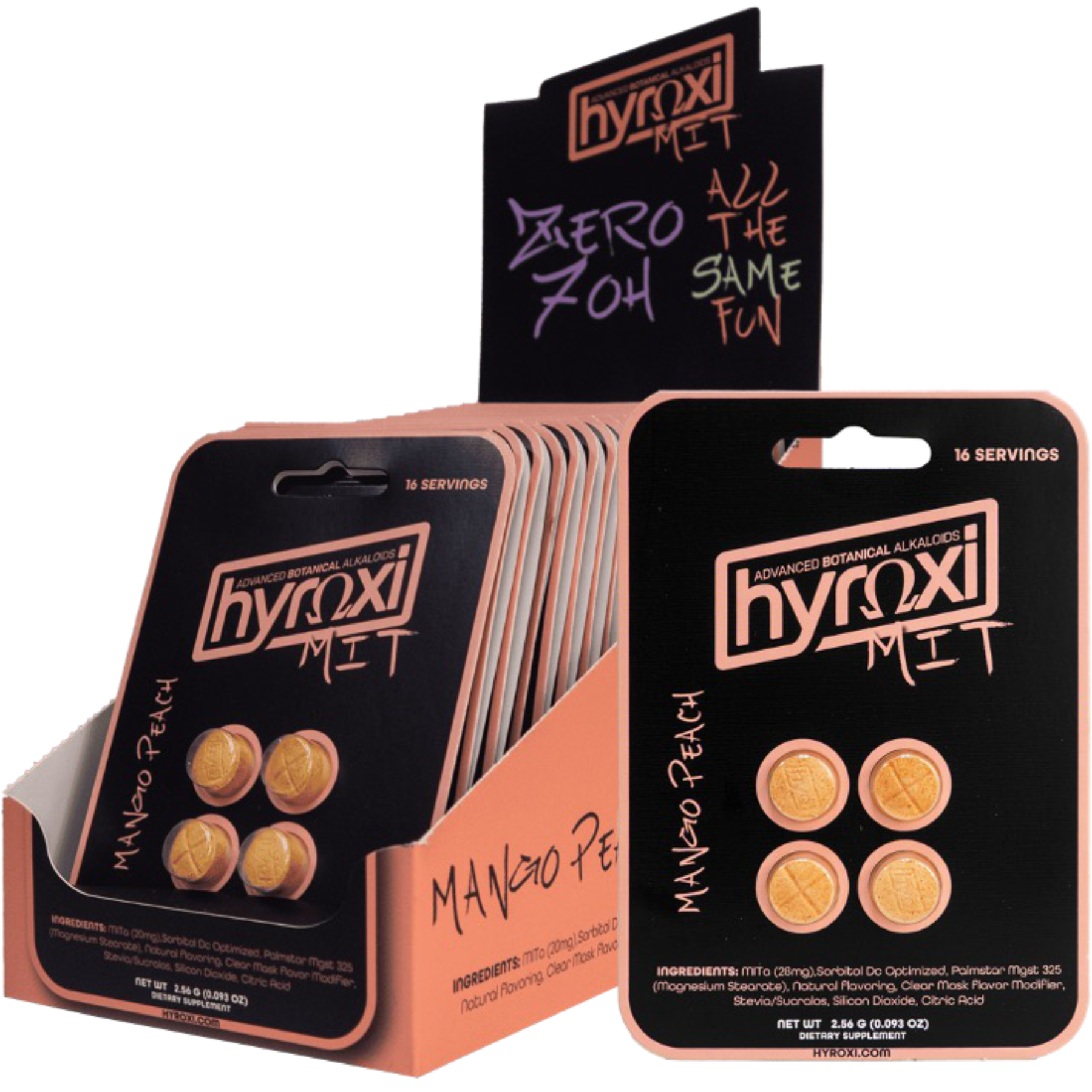 Hyroxi MIT-A Tablets — Mango Peach